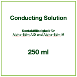 Nachfüllpack 250 ml Alpha-Stim Kontaktflüssigkeit für Ohrclips und Elektrodensticks